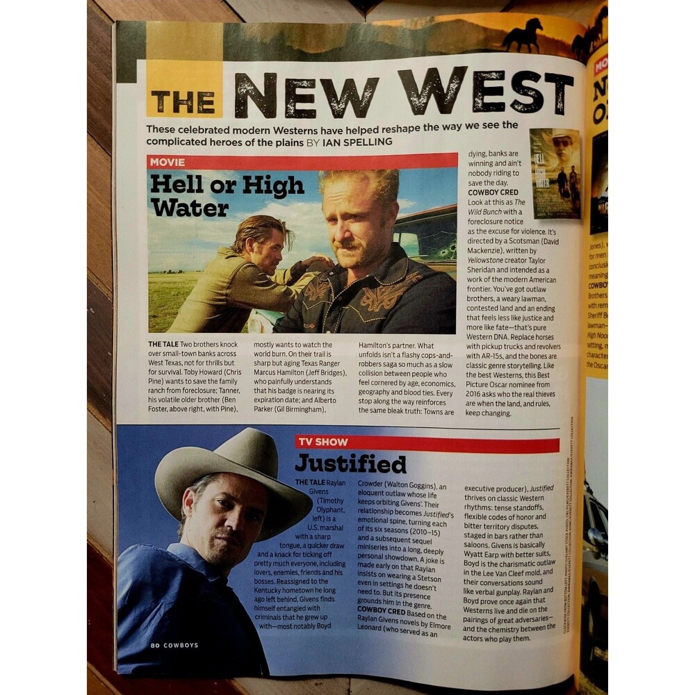 Cowboys: From The Wild West To The New West 2026 Collectors Edition Magazine New - Picture 9 of 14